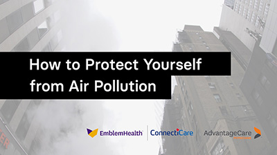 您可以采取一些简单的步骤来降低因暴露于糟糕质量的空气而导致健康并发症或症状的风险